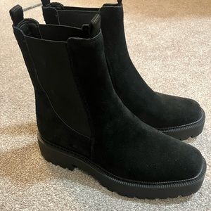 Sam Edelman Laguna Suede Boots NWOT